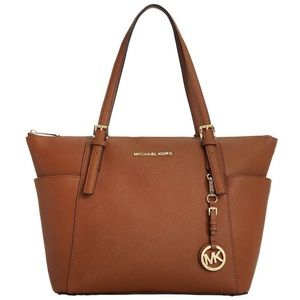Michael Kors Brown Jet Set Tote Bag